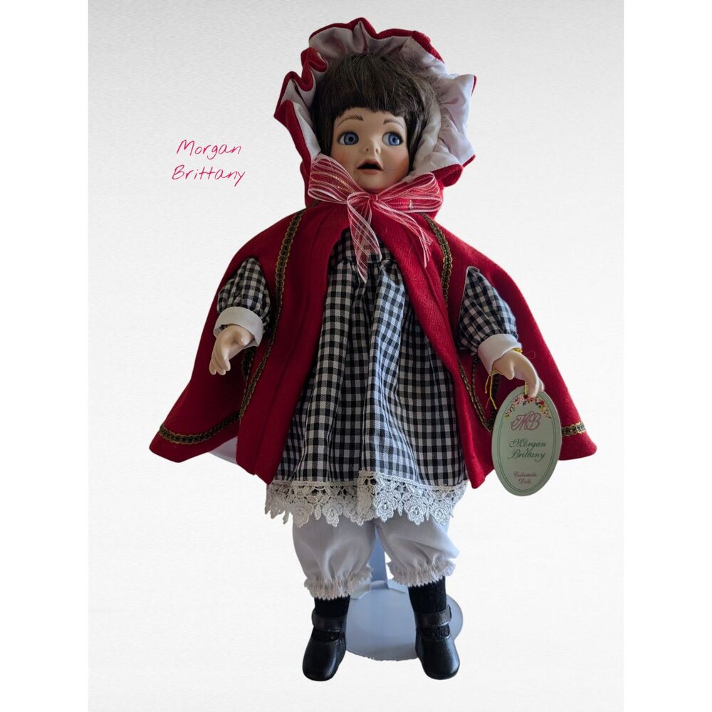 Morgan Brittany Little Red Riding Hood Doll 1990 "Once Upon a Rhyme"
